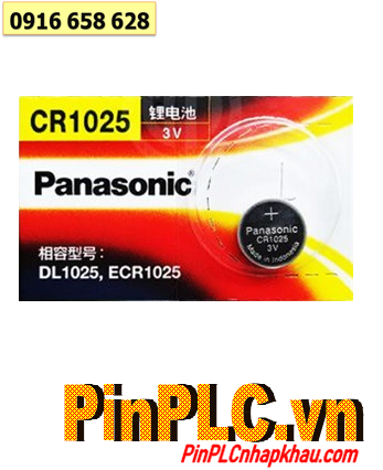 Pin CR1025 Pin Panasonic CR1025; Pin 3v lithium Panasonic CR1025 _1viên